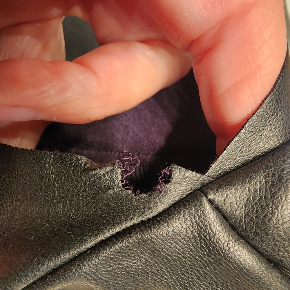 NBD Stay Fierce Faux Leather Top In Black Size Small - Picture 10 of 10
